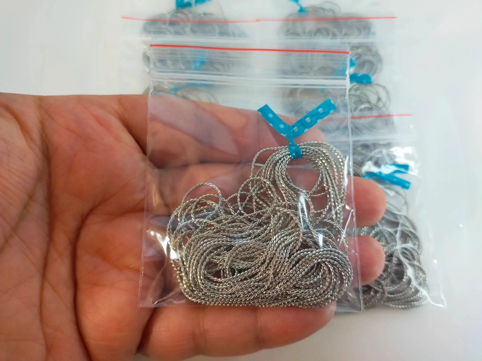 30m de corrente serpente 0,80 mm prateado Lote n°6566 – photo 4